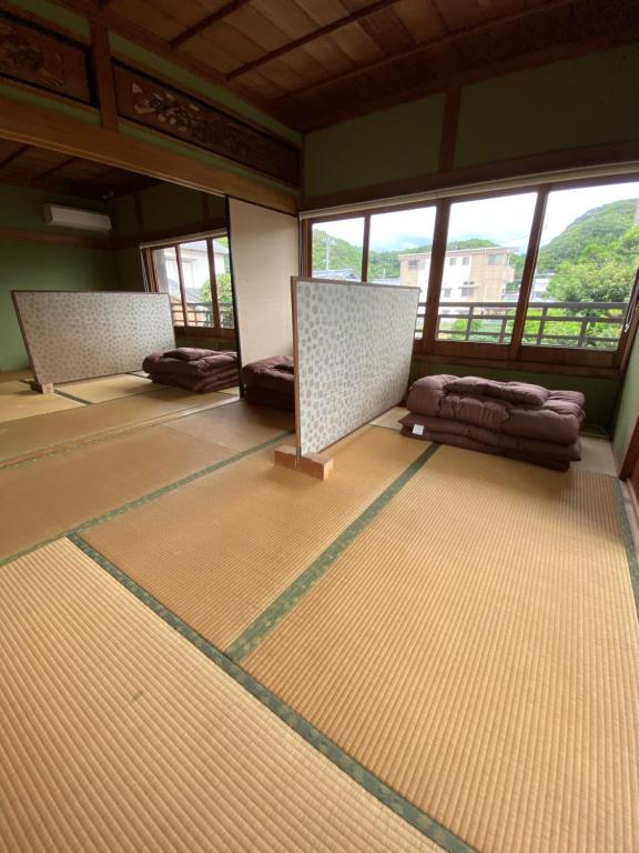 Posezení v ubytování anakashico Hostel Kumano Kodo