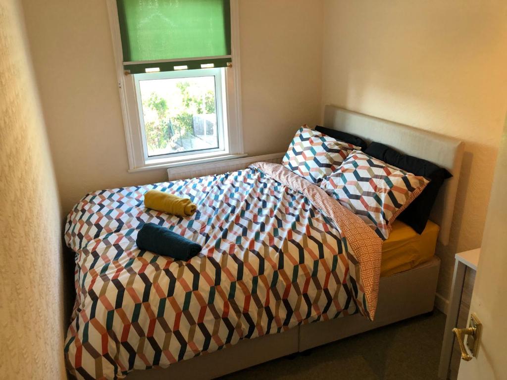 Ένα ή περισσότερα κρεβάτια σε δωμάτιο στο The Burnham House