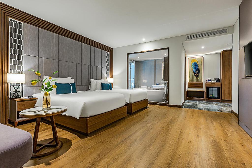 Phòng Grand Executive 2 Giường Đơn Nhìn Ra Biển - Bao Gồm Trà Chiều
