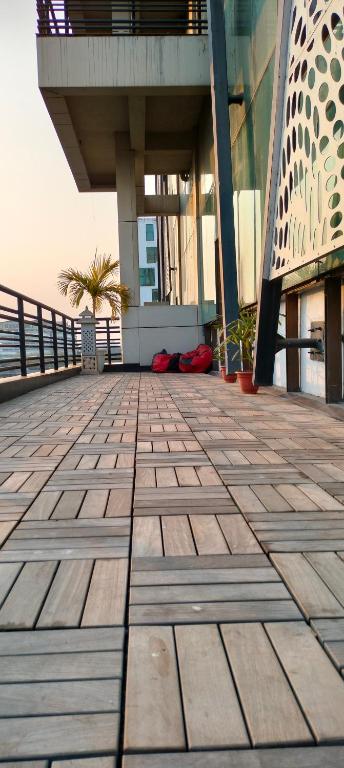 Balkón nebo terasa v ubytování BEYZAA HOTEL AND SUITES