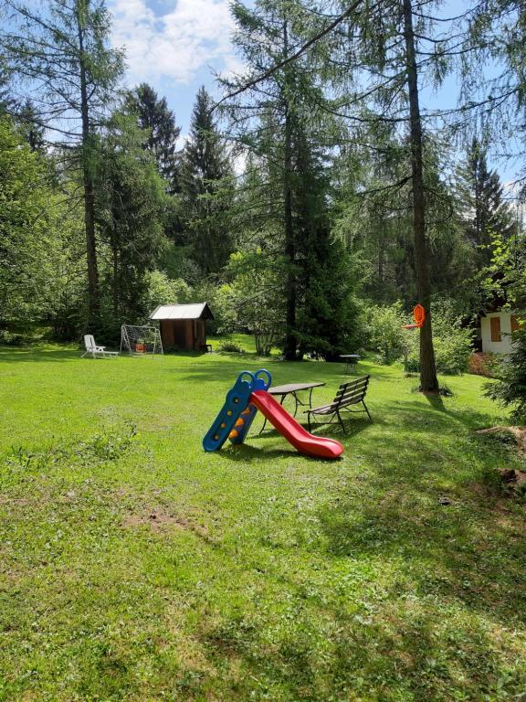 Zahrada ubytování Albergo Scoiattolo