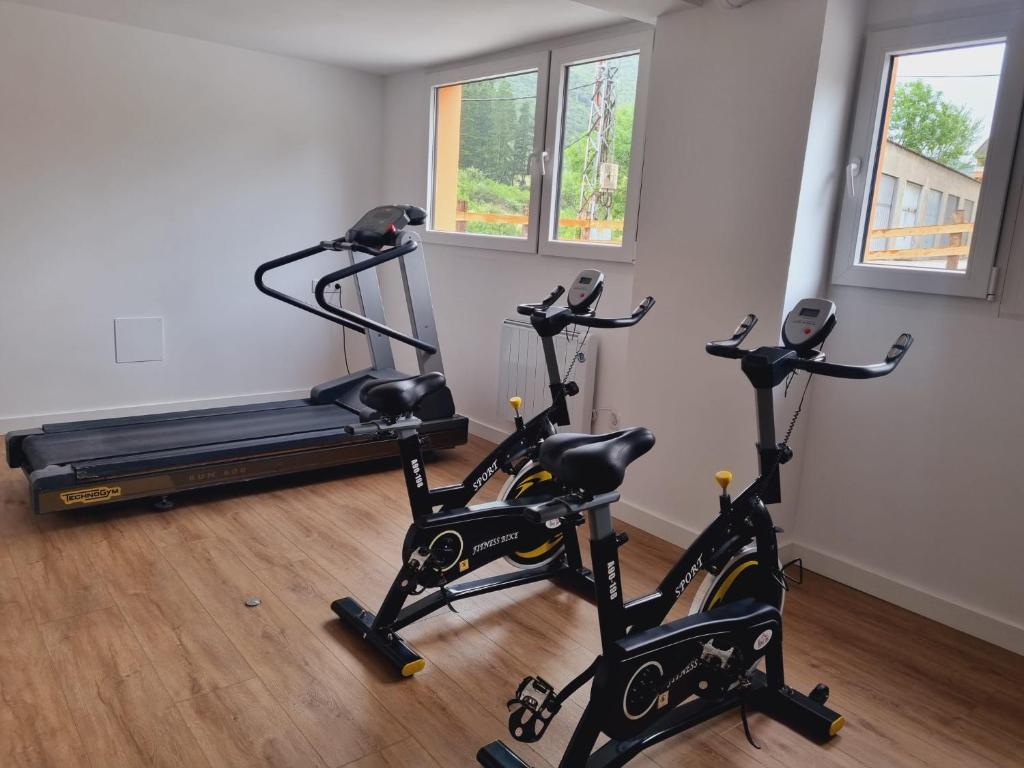 Fitness centrum a/nebo fitness zařízení v ubytování Maile Apartamentos