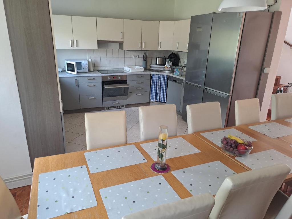 Kuchnia lub aneks kuchenny w obiekcie Villa Vranov 55