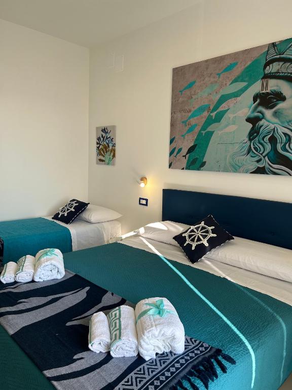 VistAmare - Fuscaldo - Deluxe Triple Room With Sea View