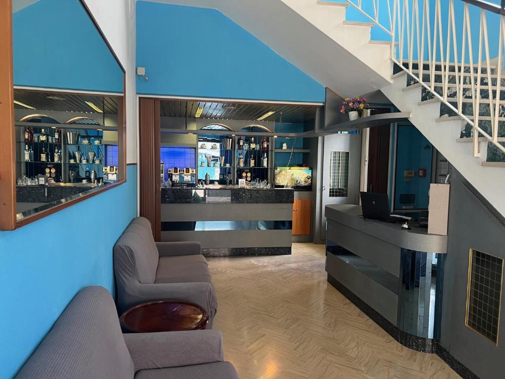 Posezení v ubytování Hotel Estense