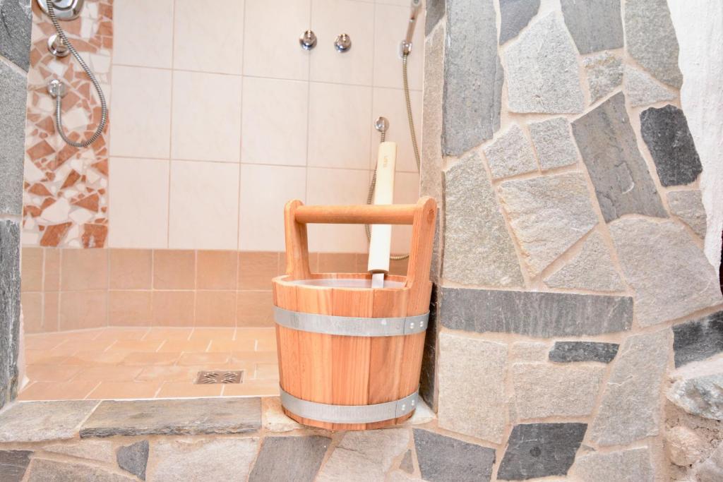 Kúpeľňa v ubytovaní Appartement Oberschernthann