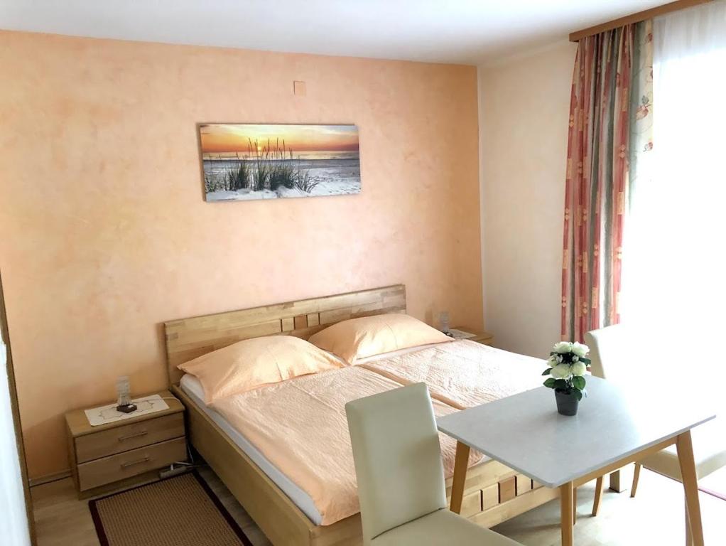 Letto o letti in una camera di Feistritzer