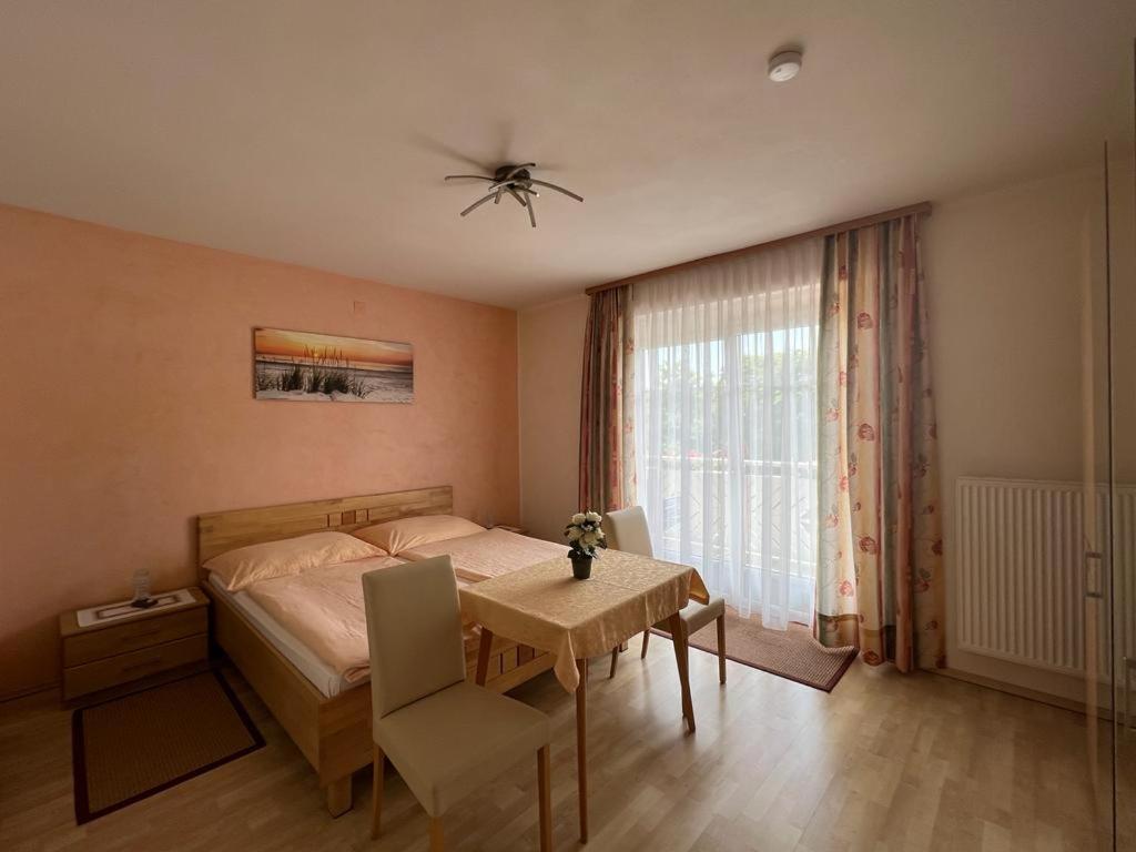 Letto o letti in una camera di Feistritzer