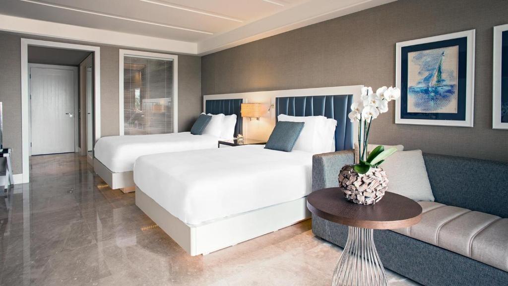 Caresse, a Luxury Collection Resort & Spa, Bodrum - Deluxe Twin Room, Guest Room, 2 Queen, Sea View, Balcony
