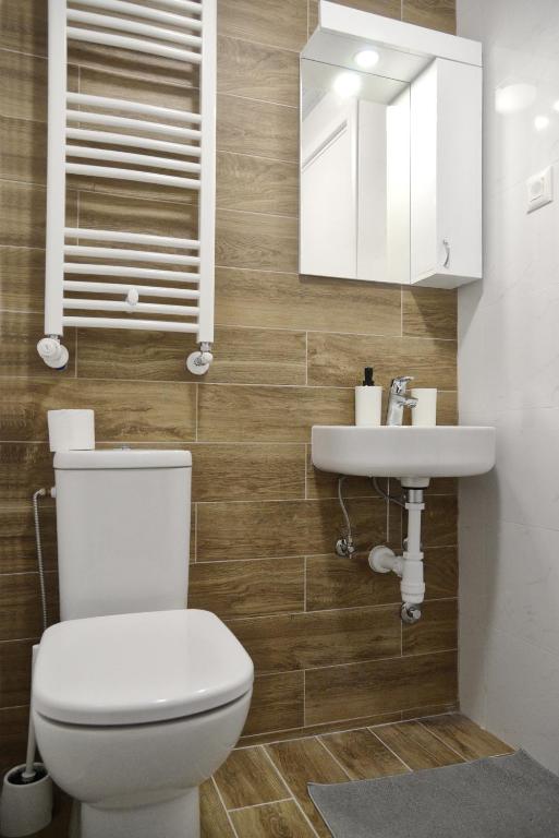 Koupelna v ubytování Apartman Luxor