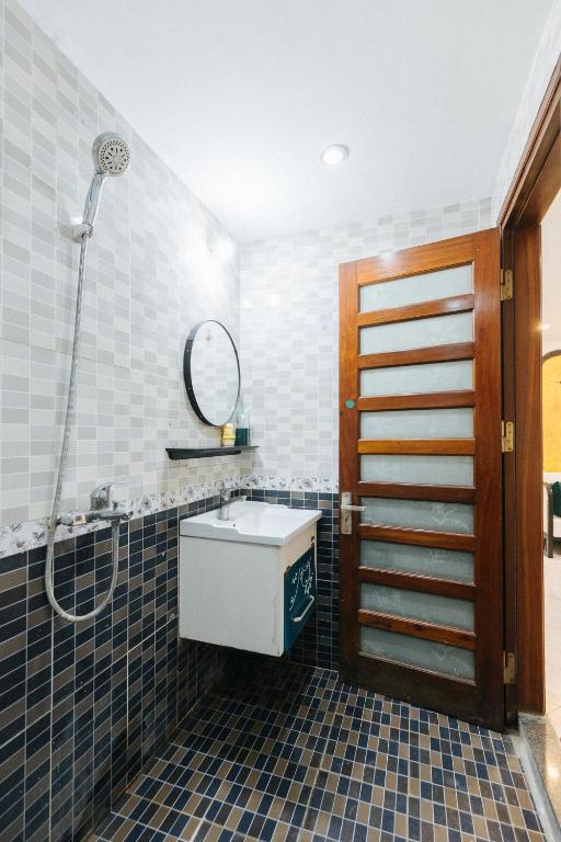 Koupelna v ubytování Sun Clover Boutique Hotel