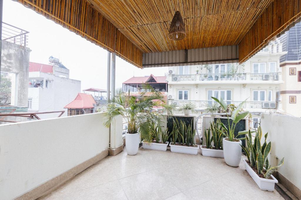 Balkón nebo terasa v ubytování Sun Clover Boutique Hotel