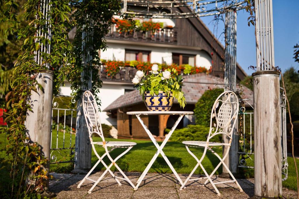 Zahrada ubytování Alp Pension