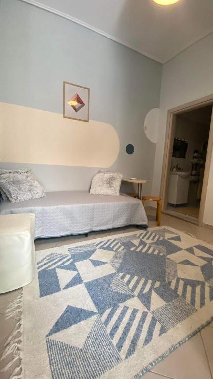 Posezení v ubytování cozy minimal apartment