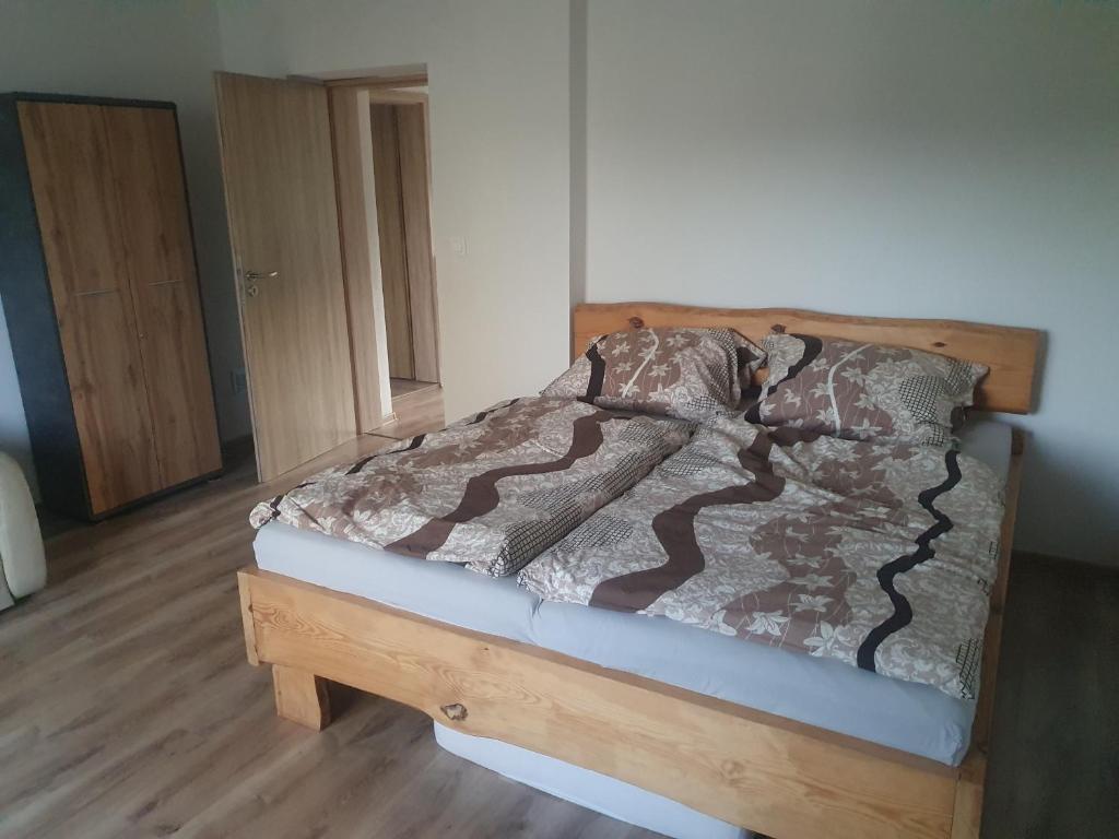 Postel nebo postele na pokoji v ubytování U Jozefa
