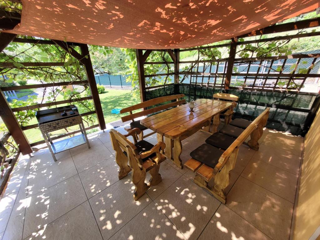 Posezení v ubytování Haus Seebrise