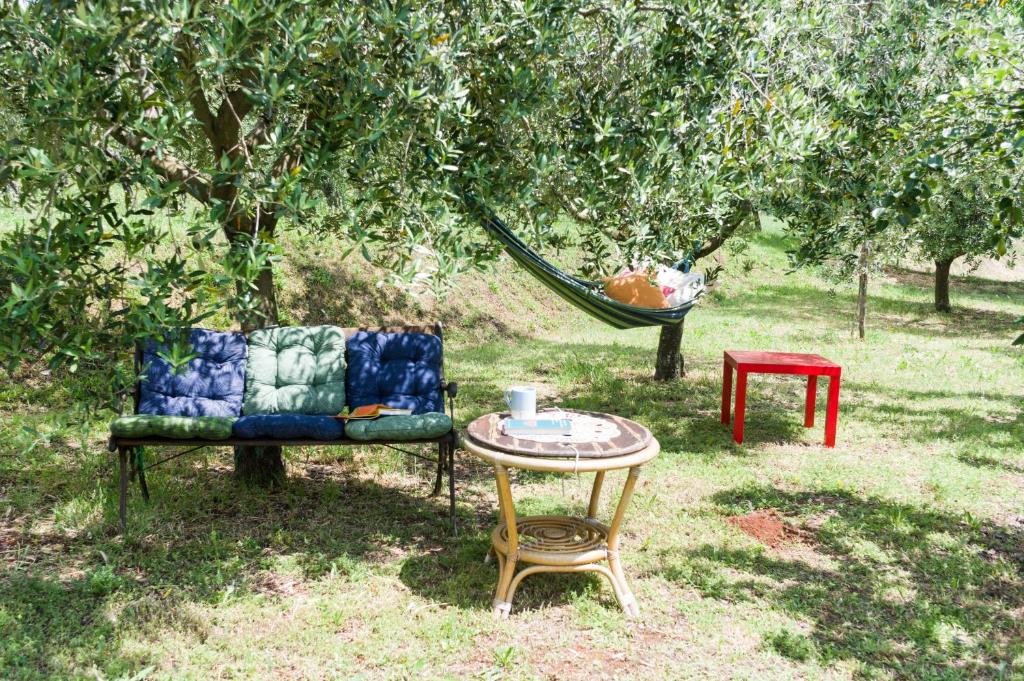 Vonkajšia záhrada v ubytovaní Guesthouse Martina