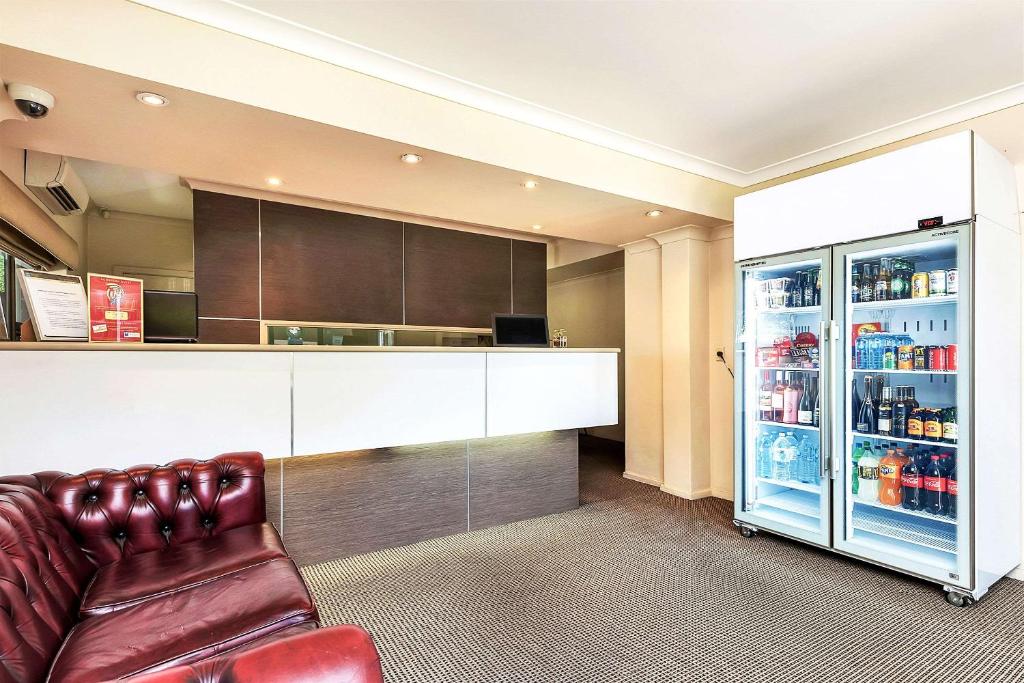 Kuchyň nebo kuchyňský kout v ubytování Comfort Inn & Suites Sombrero