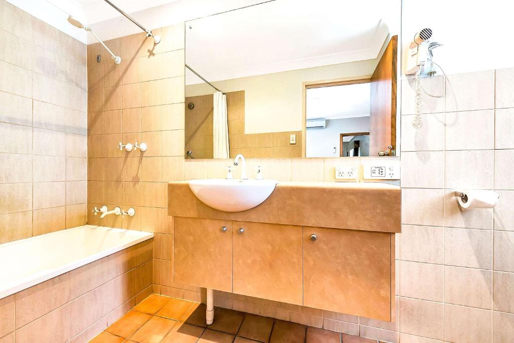 Koupelna v ubytování Comfort Inn & Suites Sombrero