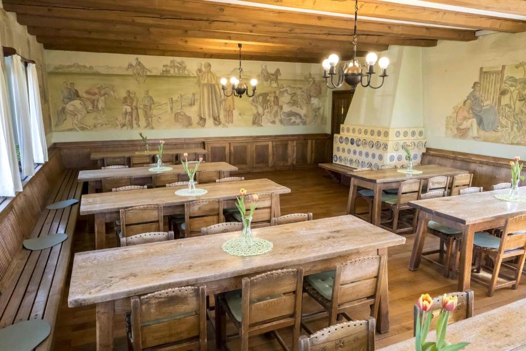 Restaurace v ubytování Jugendherberge Husum