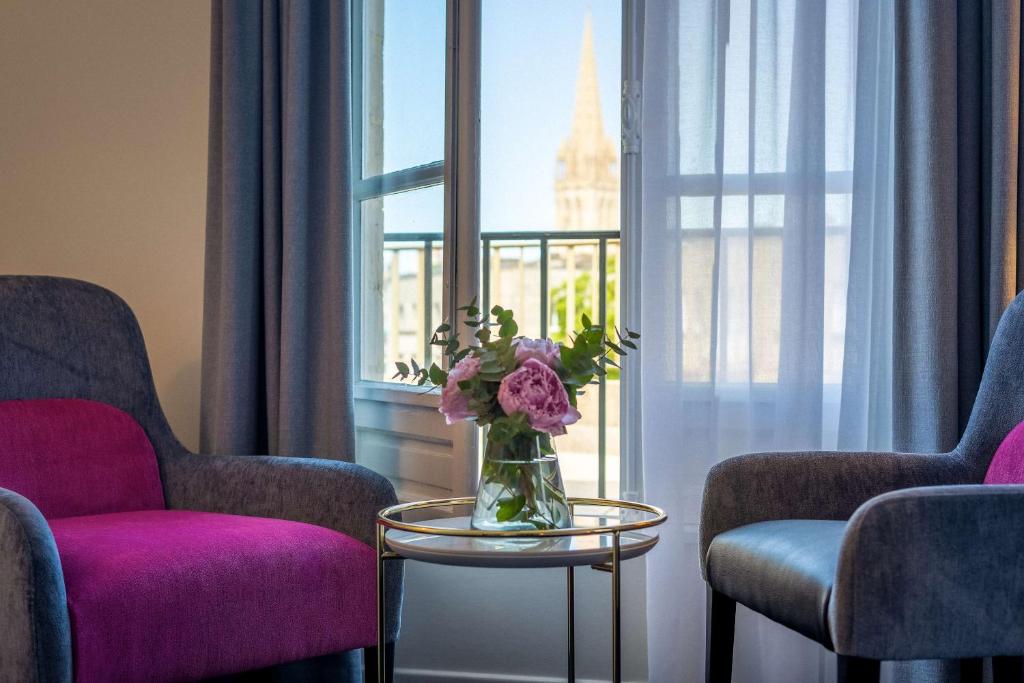 Posezení v ubytování Best Western Plus Le Moderne