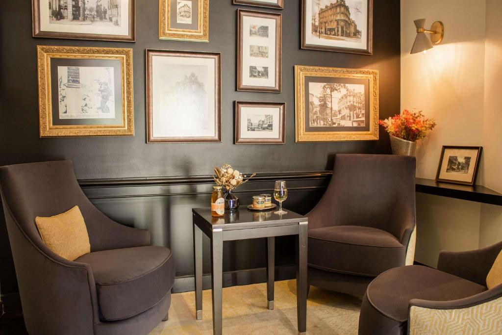 Posezení v ubytování Best Western Plus Le Moderne