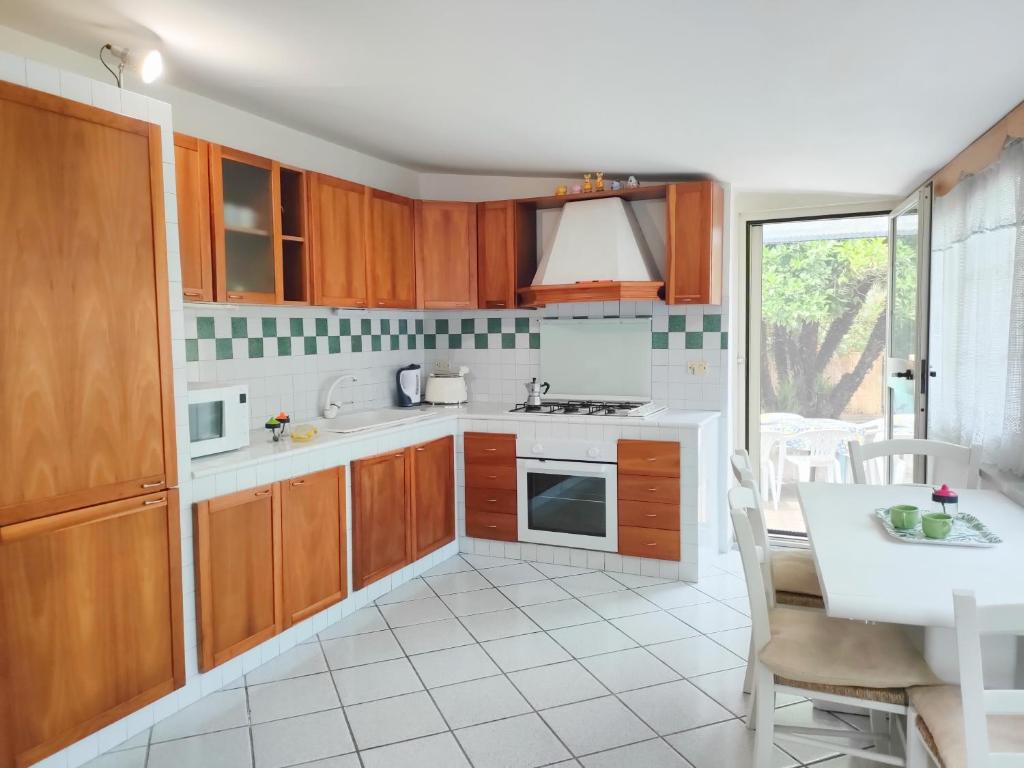 Nhà bếp/bếp nhỏ tại Villa Dolce Cuma
