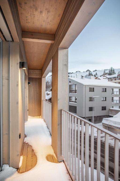 Postel nebo postele na pokoji v ubytování Hotel Tannenboden