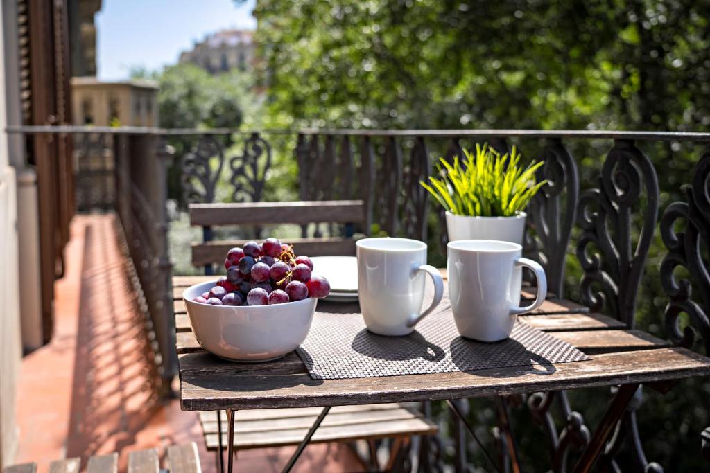 Balkón nebo terasa v ubytování Habitat Apartments Eixample Balconies.