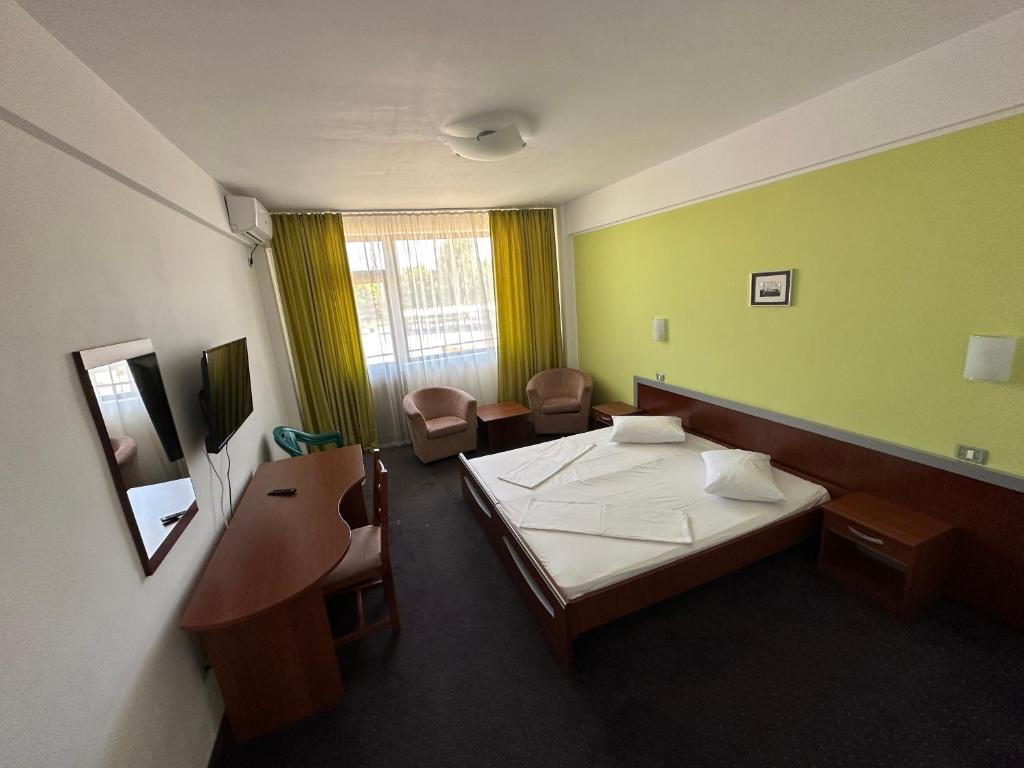 TV a/nebo společenská místnost v ubytování Hostel Stefania