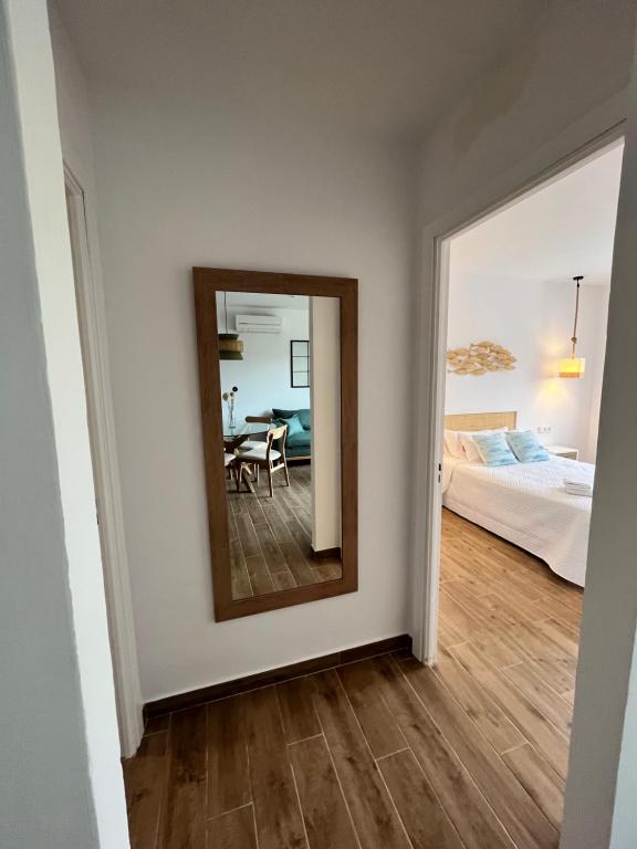 Postel nebo postele na pokoji v ubytování Apartamento en Costamar I, 2ª Planta, 23