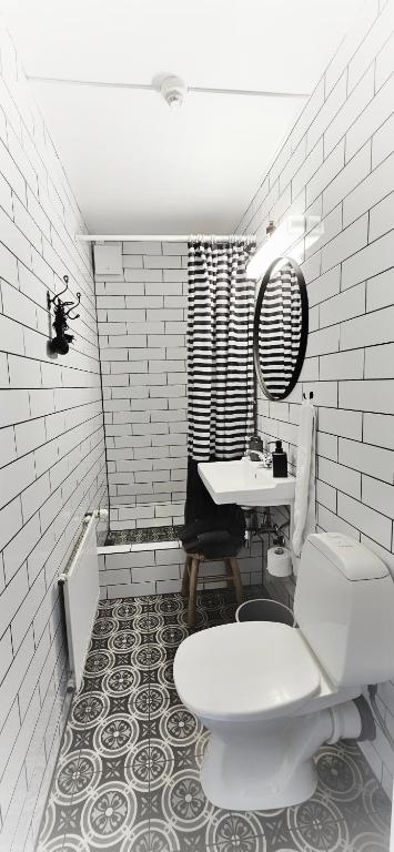 Vannituba majutusasutuses Árból Guesthouse