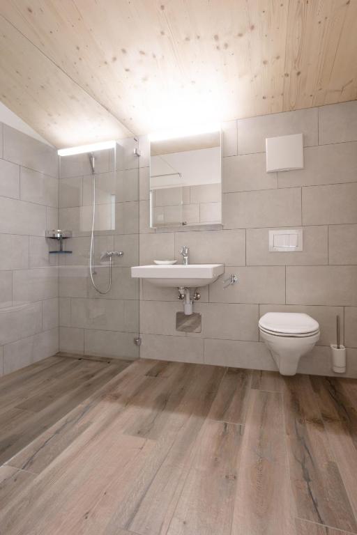 Koupelna v ubytování Hotel Tannenboden