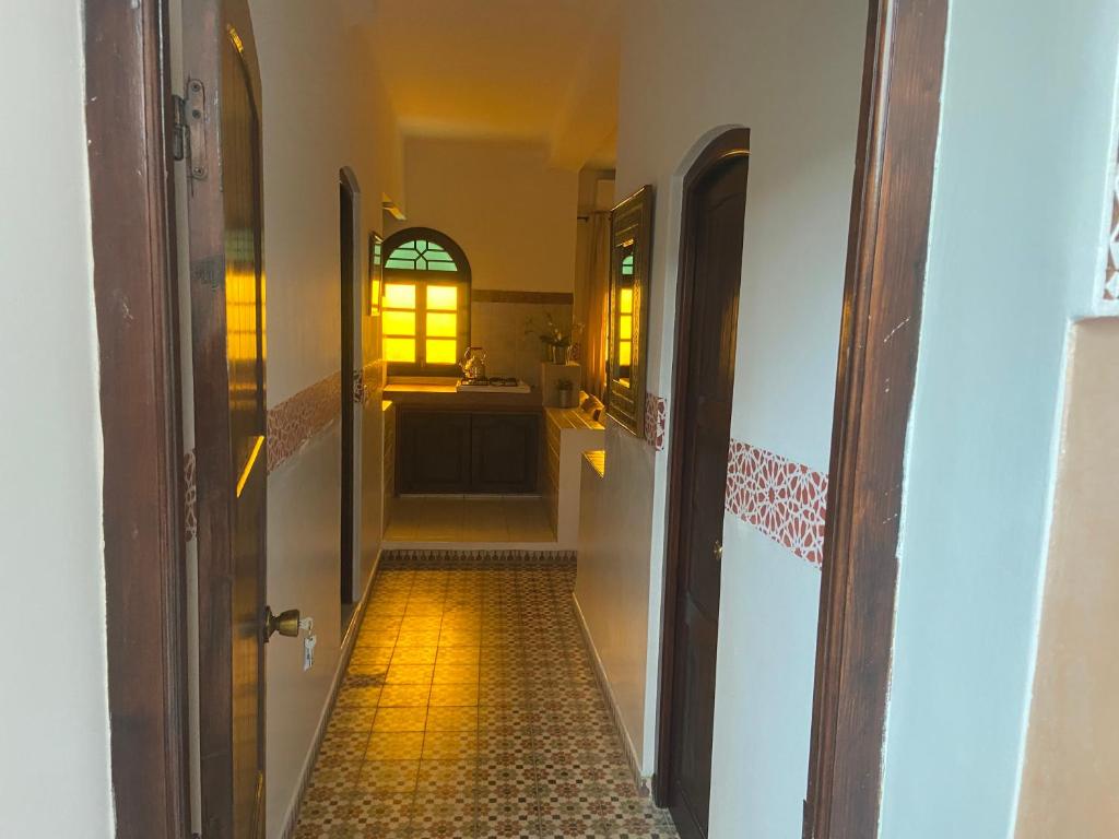 Postel nebo postele na pokoji v ubytování Riad Salt River