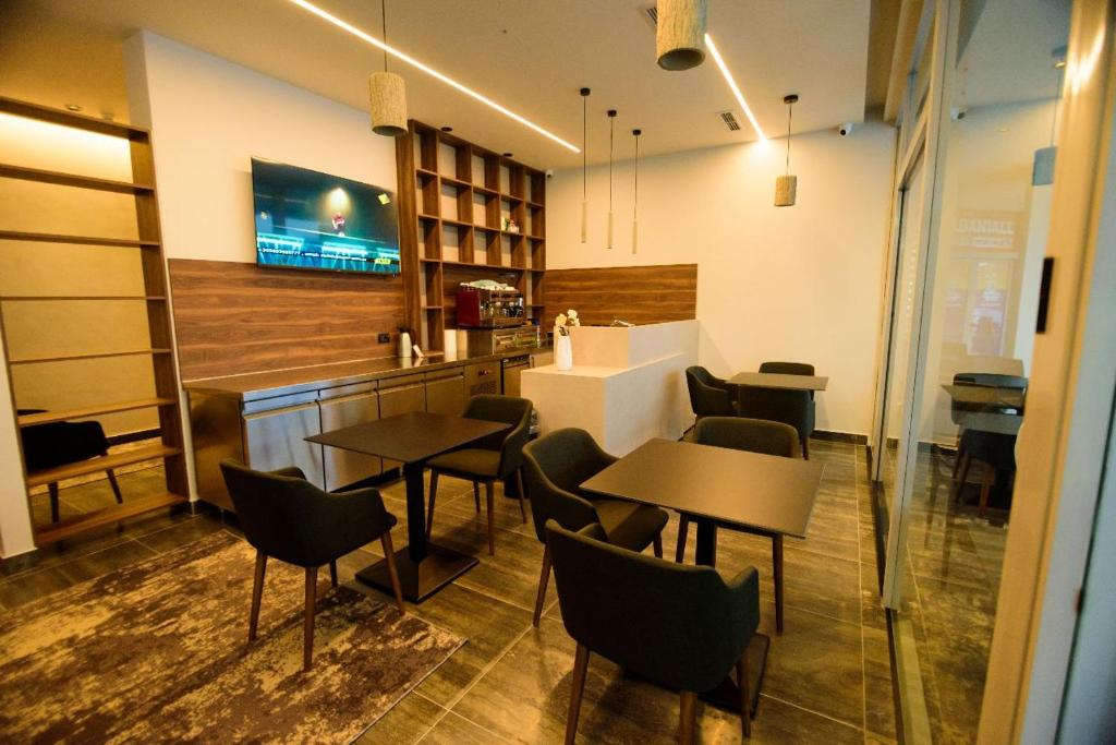 Posezení v ubytování Hotel Zeneli Vlore