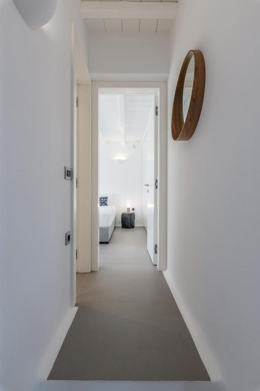 Postel nebo postele na pokoji v ubytování NEW - Villa Apiro - MG Villas Mykonos