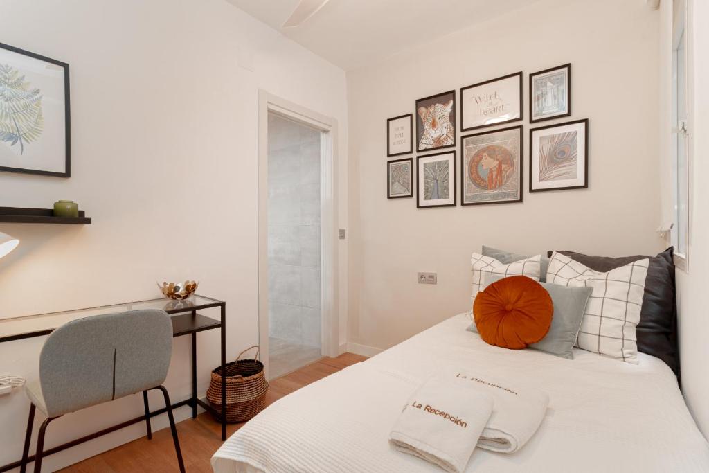 Posteľ alebo postele v izbe v ubytovaní C24 Fantastic 4 Bedroom with Terrace