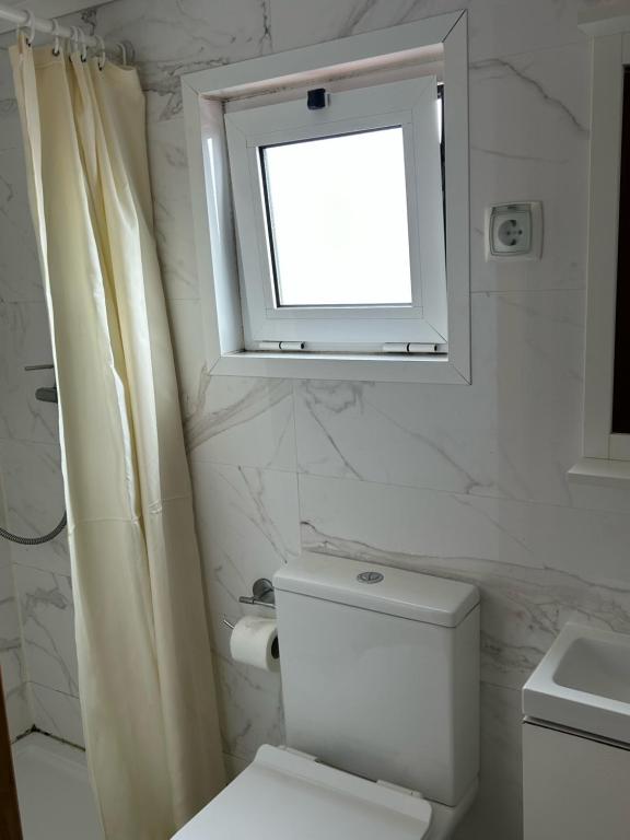 Koupelna v ubytování Residencial Joao XXI