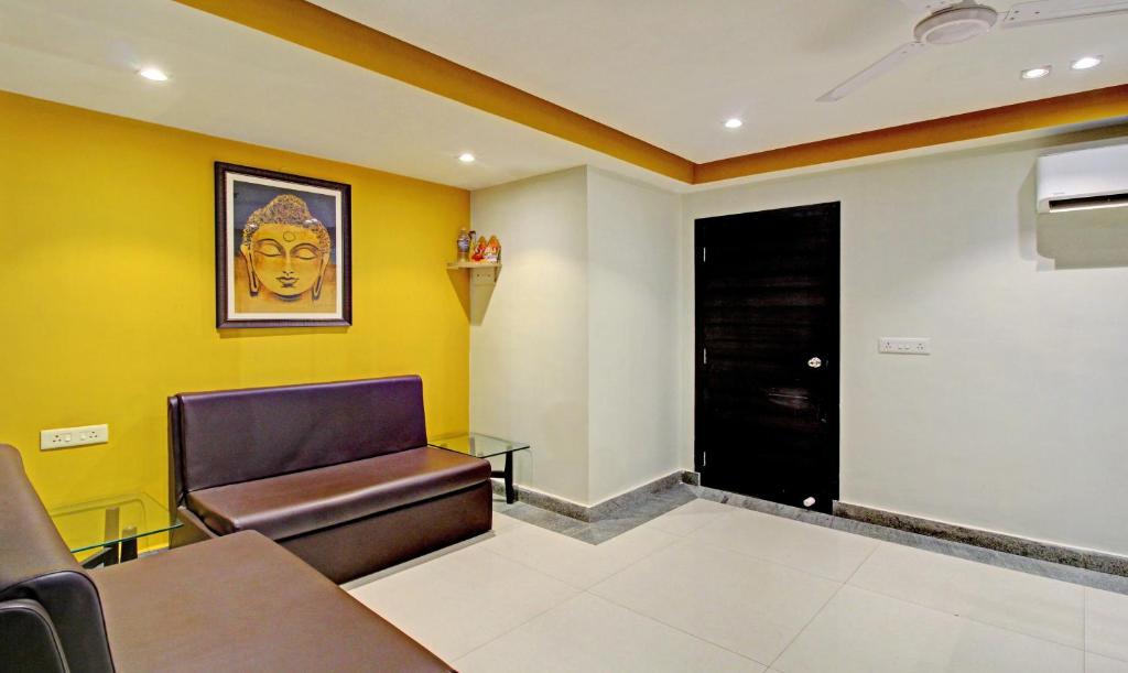 Posezení v ubytování Treebo ASL Prime, Near Ballygunge Railway Station