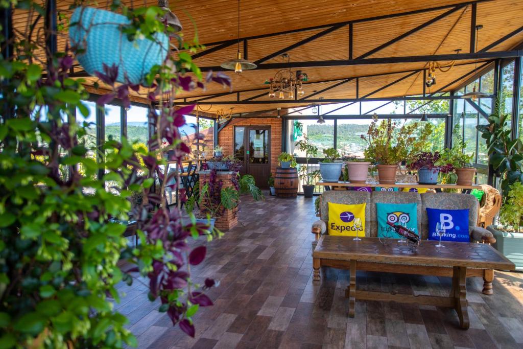 Zahrada ubytování Hotel Terrace Kutaisi