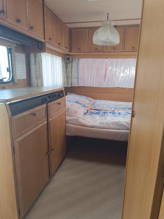 Kuchyň nebo kuchyňský kout v ubytování Camping Mauritius