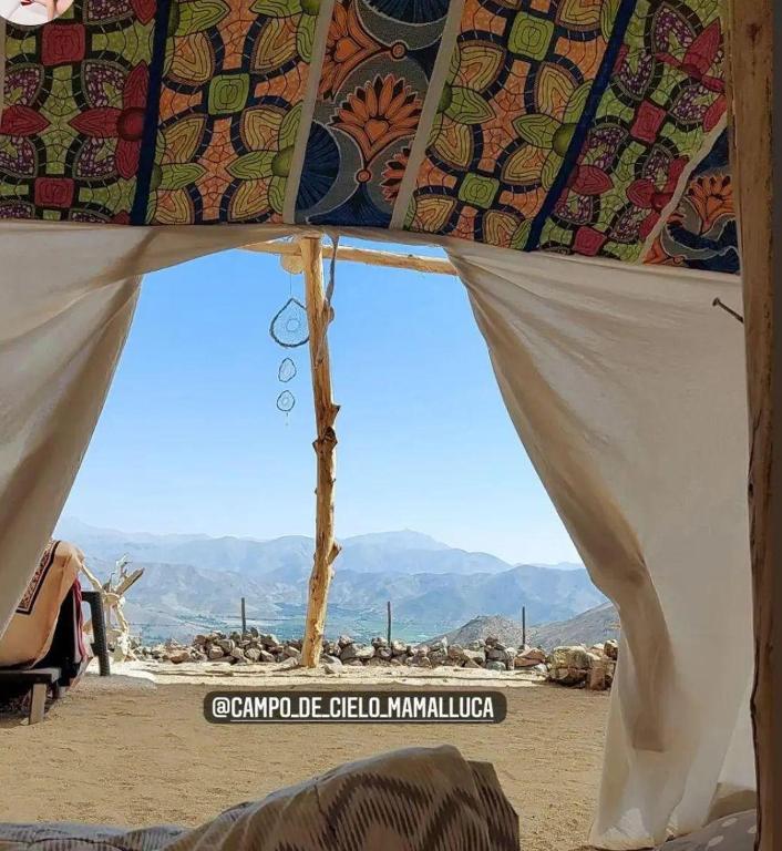 Příroda nedaleko luxury tent