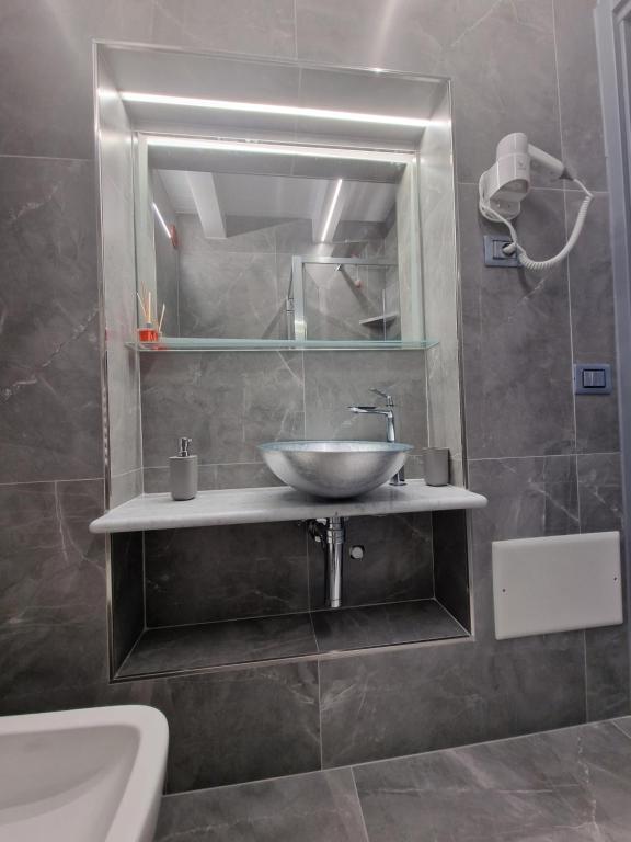 Koupelna v ubytování MARLA ROOMS