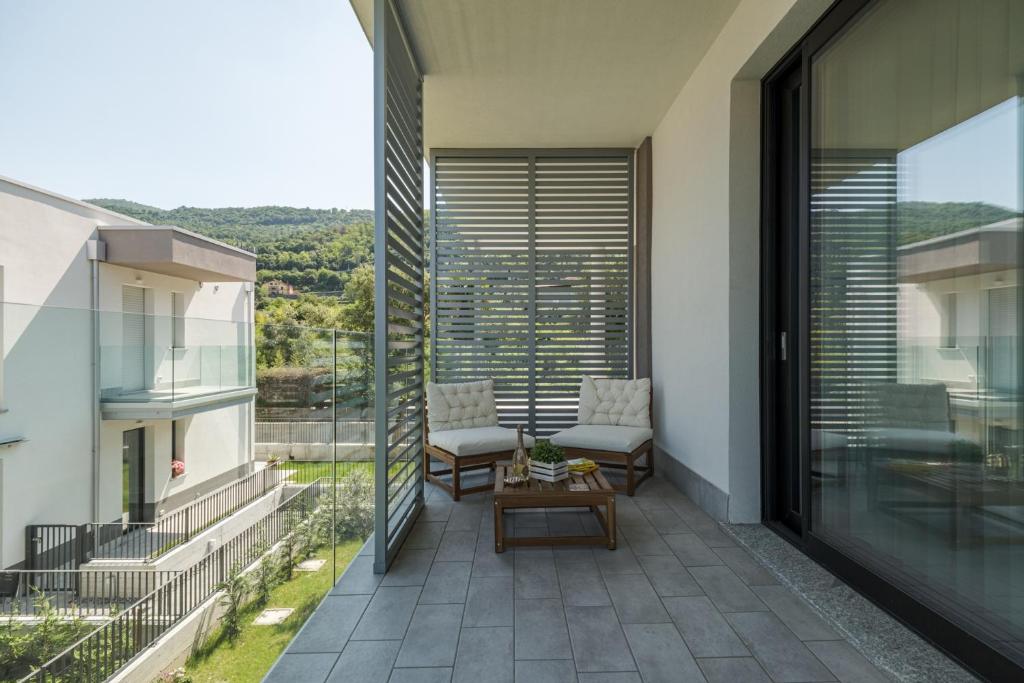 Balkón nebo terasa v ubytování Arslan Family Apartment