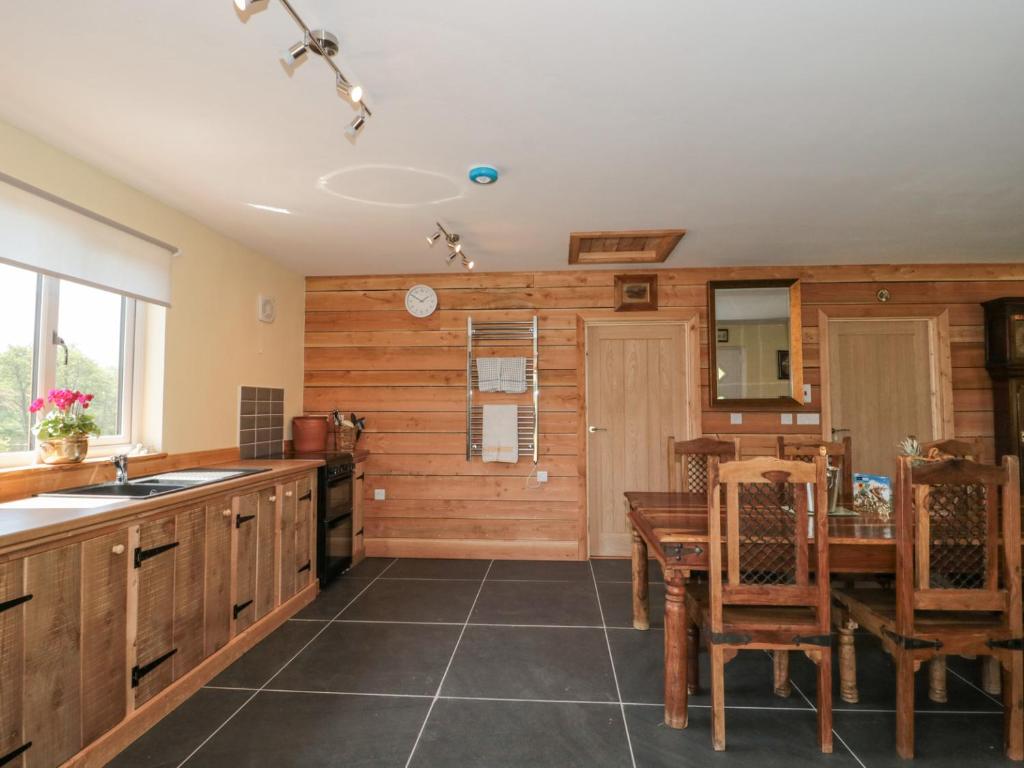 Kuchyň nebo kuchyňský kout v ubytování Watermead Lodge