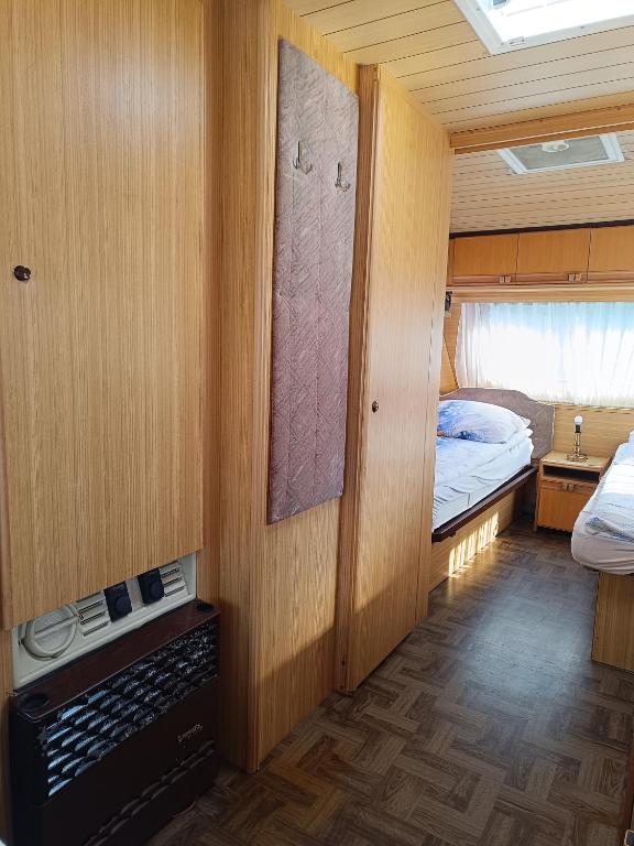 Postel nebo postele na pokoji v ubytování Camping Mauritius