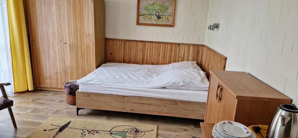 Postel nebo postele na pokoji v ubytování Dom Wczasowy Orka