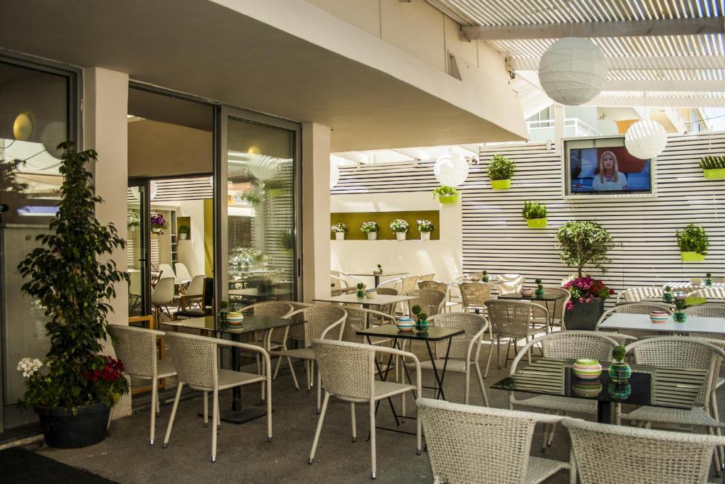 Restaurace v ubytování Svea Hotel