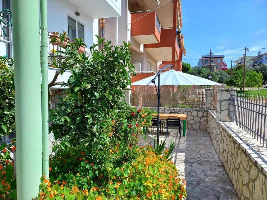 Balkón alebo terasa v ubytovaní Elysion point Apartment