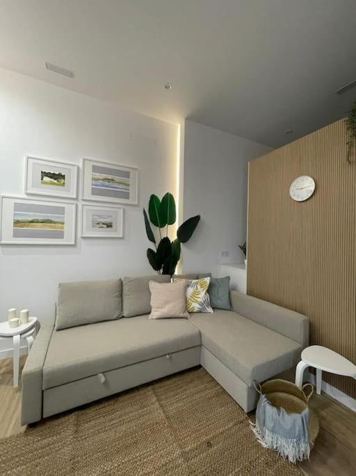 Posezení v ubytování Acogedor y conveniente piso reformado en Salamanca